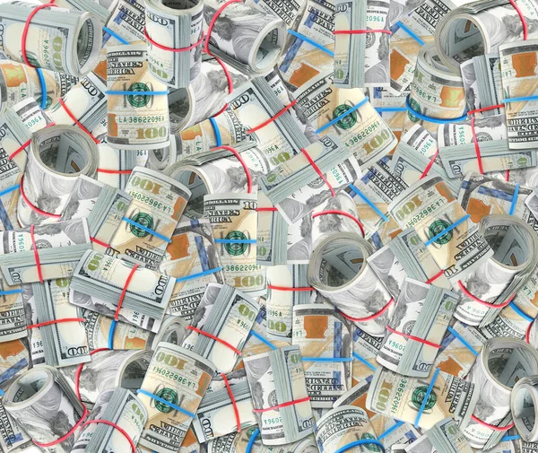 Peníze Jako Pozadí Pohled Shora Směnárna — Stock fotografie