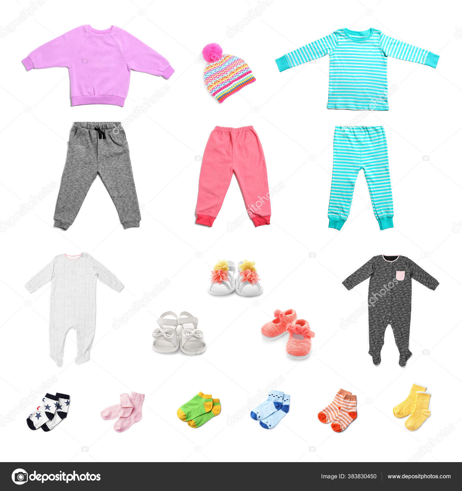 roupas de bebe diferentes