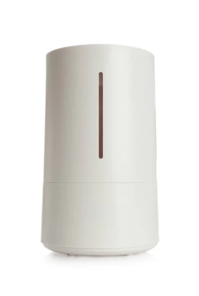 Modern Stylish Air Humidifier Isolated White — Stock Photo, Image