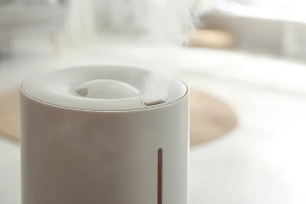 Moderno Humidificador Interior Vista Primer Plano Aparato Doméstico — Foto de Stock