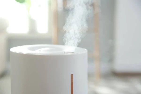 Humidificador Aire Moderno Casa Vista Primer Plano — Foto de Stock