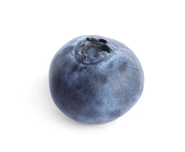 Frische Reife Schmackhafte Blaubeere Isoliert Auf Weiß — Stockfoto