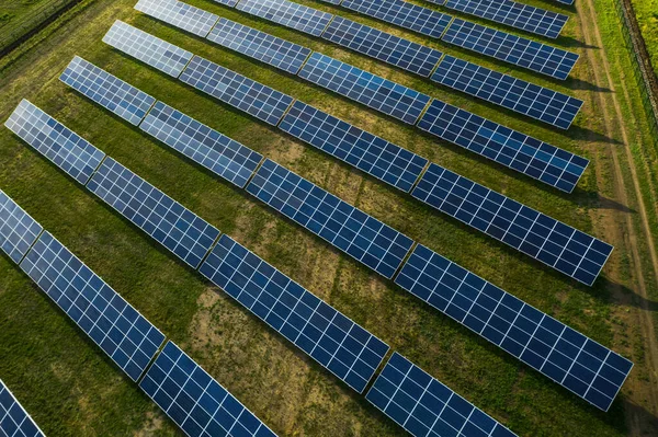 Sonnenkollektoren Freien Installiert Alternative Energiequelle — Stockfoto