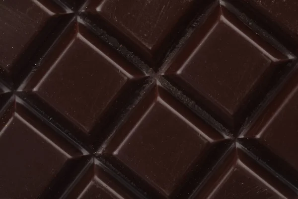 Arka Plan Olarak Lezzetli Siyah Çikolata Yakın Plan Görünümü — Stok fotoğraf