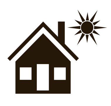 Beyaz arkaplanda ambalaj sembolü tasviri 