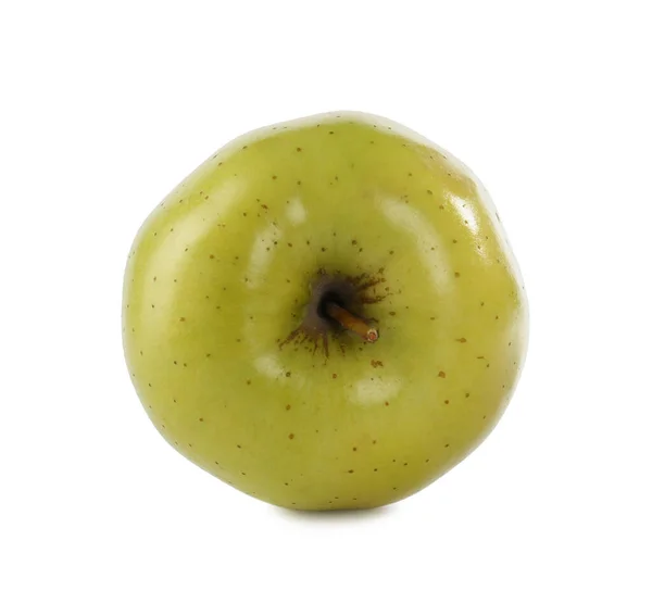 Taze Sulu Sarı Elma Beyazda Izole Edilmiş — Stok fotoğraf