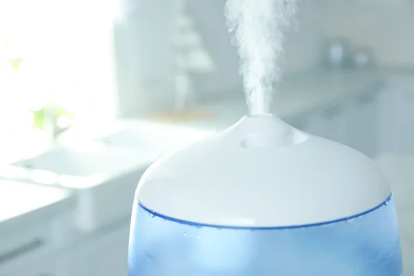 Humidificador Aire Moderno Casa Vista Primer Plano — Foto de Stock