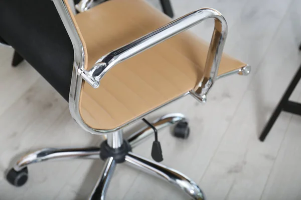 Modern Comfortable Office Chair Room Closeup — Stock Photo, Image