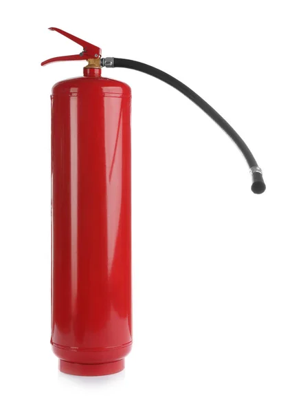 Fire Extinguisher White Background Safety Equipment — Stock Photo, Image