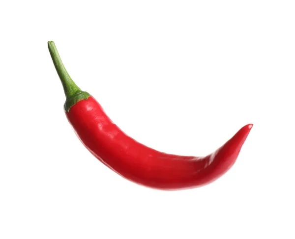 Red Hot Chili Pepper Isolated White — Stock Photo, Image