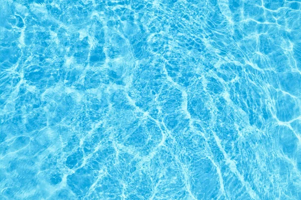 Schwimmbad Mit Kühlem Wasser Als Hintergrund Draufsicht — Stockfoto