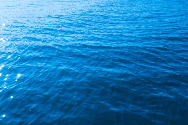 Mooie Rimpel Zeewater Oppervlak Zonnige Dag Als Achtergrond — Stockfoto