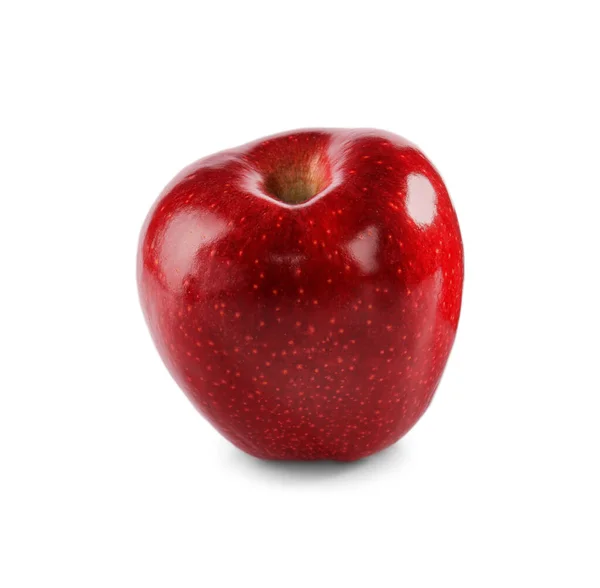 Fresh Juicy Red Apple Isolated White Royalty Free Stock Photos