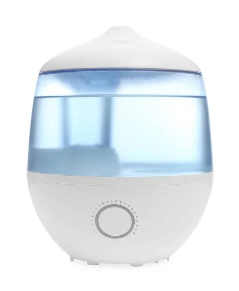 New Modern Air Humidifier Isolated White — Stock Photo, Image