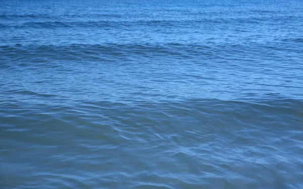 Krásná Mořská Voda Vlnami Jako Pozadí — Stock fotografie