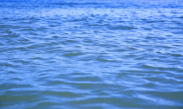 Belle Eau Mer Avec Des Vagues Comme Arrière Plan — Photo