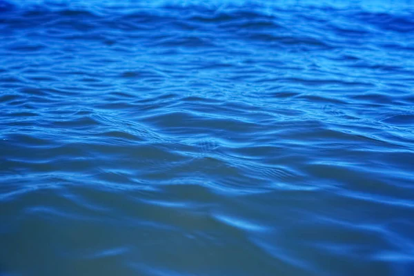 Bela Água Mar Com Ondas Como Fundo — Fotografia de Stock