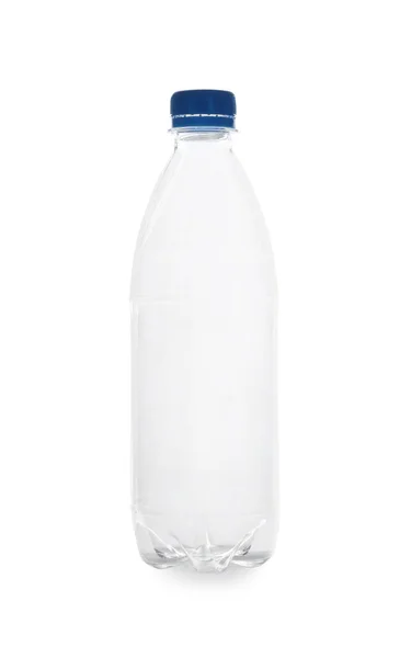 Empty Bottle Isolated White Plastic Recycling — Stock Photo, Image