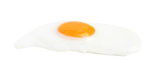 Tasty Fried Chicken Egg Isolated White — Stock Photo, Image