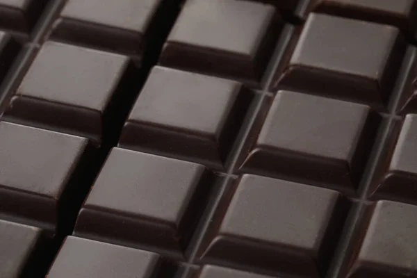 Вкусный Темный Шоколад Качестве Фона Вид Крупным Планом — стоковое фото
