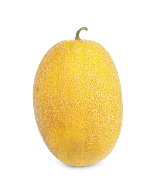 Lezzetli olgun kavun beyaza izole edilmiş.