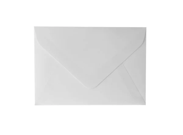 Паперовий Конверт Ізольований Білому Поштова Служба — стокове фото