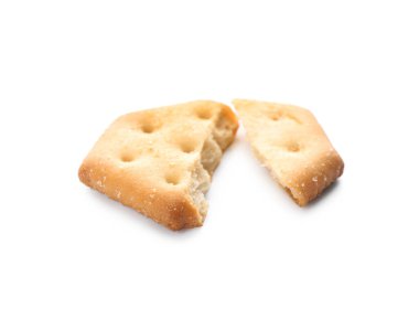 Kırık, çıtır çıtır kraker.