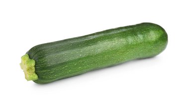 Taze olgun bir kabak beyaza izole edilmiş.