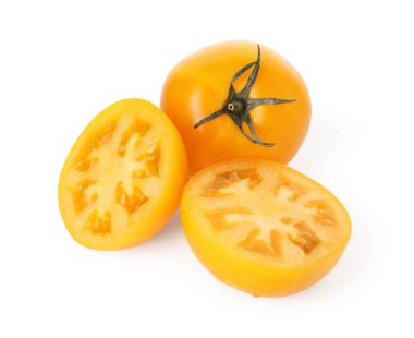 Beyaz domatesleri tamamen ve kesin.