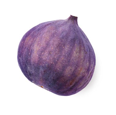 Olgun bir incir bembeyaz.