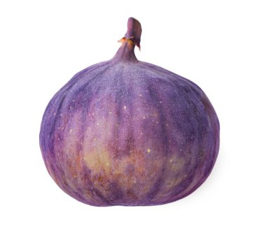 Olgun bir incir bembeyaz.