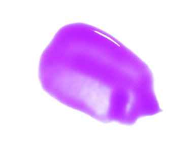 Beyaz, üst görünümde izole edilmiş sarı saçlar için bakım kozmetik ürünü.