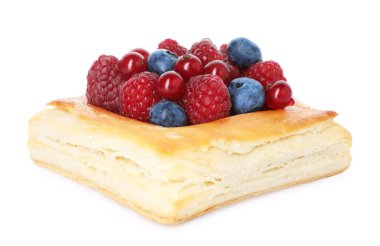 Bembeyaz meyveli leziz poğaça.