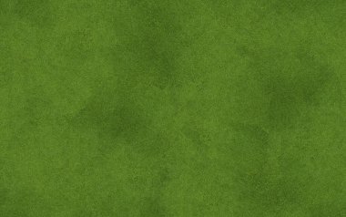 Çimenler yemyeşil, manzaralı. Pankart tasarımı