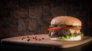 Burger Doğrama tahtası