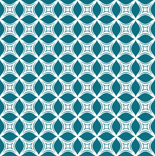 Carreaux Floraux Décoratifs Vectoriel Sans Couture Fond Style Floral Traditionnel — Image vectorielle