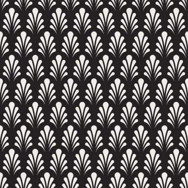 Klasik Art Deco Kusursuz Şablon. Geometrik stil dokusu. Soyut Retro Vektör Dokusu.