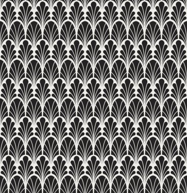 Vector Classic Floral sanat yeni kusursuz desen. Soyut sanat deco dokusunun stili.