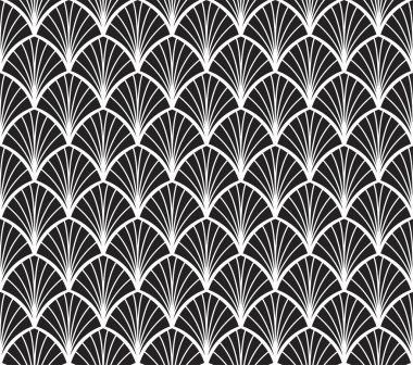 Soyut sorunsuz Art Deco desen. Şık antika arka plan.