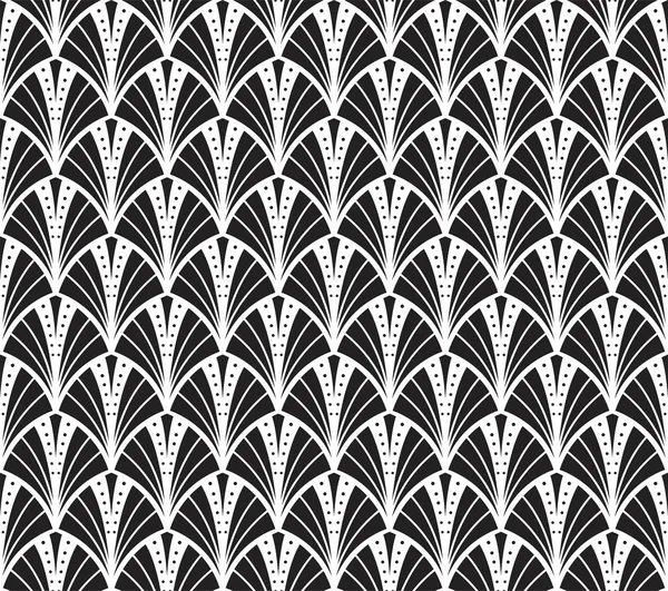 Classic Art Deco Seamless Pattern Geometric Stylish Texture Abstract Retro — Stock Vector