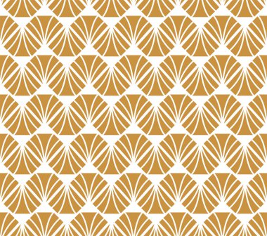 Geometrik altın elmas vektör Seamless modeli. Soyut sanat Deco arka plan. Klasik şık doku.