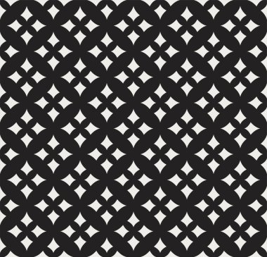 Soyut geometrik yıldız deseni. Vektör sorunsuz arka plan.