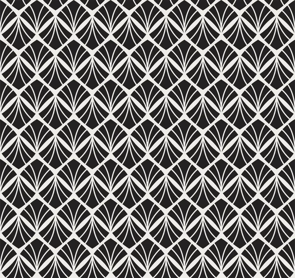 Vector Abstract Seamless Pattern Estilo Art Deco Fondo Textura Geométrica — Vector de stock