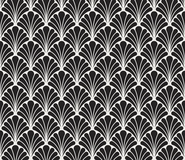 Zarif çiçek vektör Seamless modeli. Dekoratif çiçek illüstrasyon. Soyut sanat Deco arka plan.