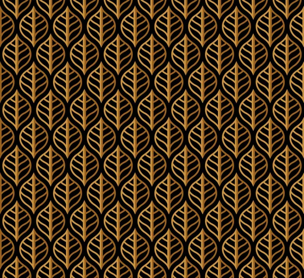 Geometrik çiçek vektör seamless modeli. Soyut vektör doku. Art Deco bırakıyor arka plan.