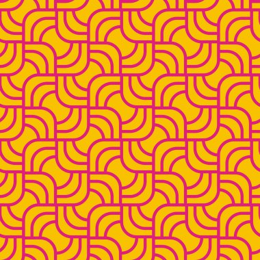 Vektör soyut sorunsuz Pattern.Golden Art Deco tarzı arka plan. Geometrik doku.