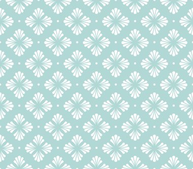 Klasik mavi Art Deco Seamless modeli. Geometrik şık doku. Soyut Retro vektör doku.