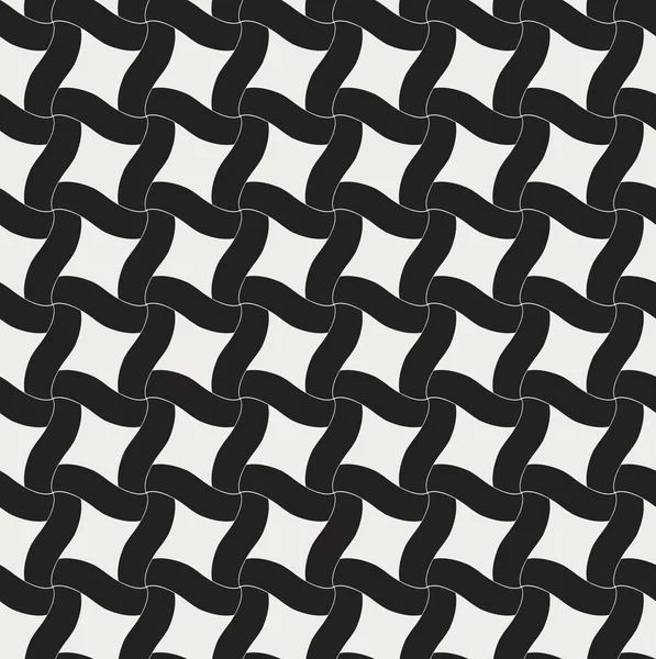 Geometrik siyah vektör Seamless modeli. Soyut sanat Deco arka plan. Klasik şık doku.