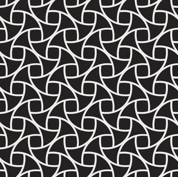 Geometrik siyah vektör Seamless modeli. Soyut sanat Deco arka plan. Klasik şık doku.