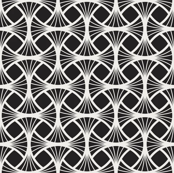 Geometrik siyah vektör Seamless modeli. Soyut sanat Deco arka plan. Klasik şık doku.